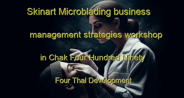 Skinart Microblading business management strategies workshop in Chak Four Hundred Ninety Four Thal Development Authority area | MicrobladingTraining | MicrobladingClasses | SkinartTraining-Pakistan